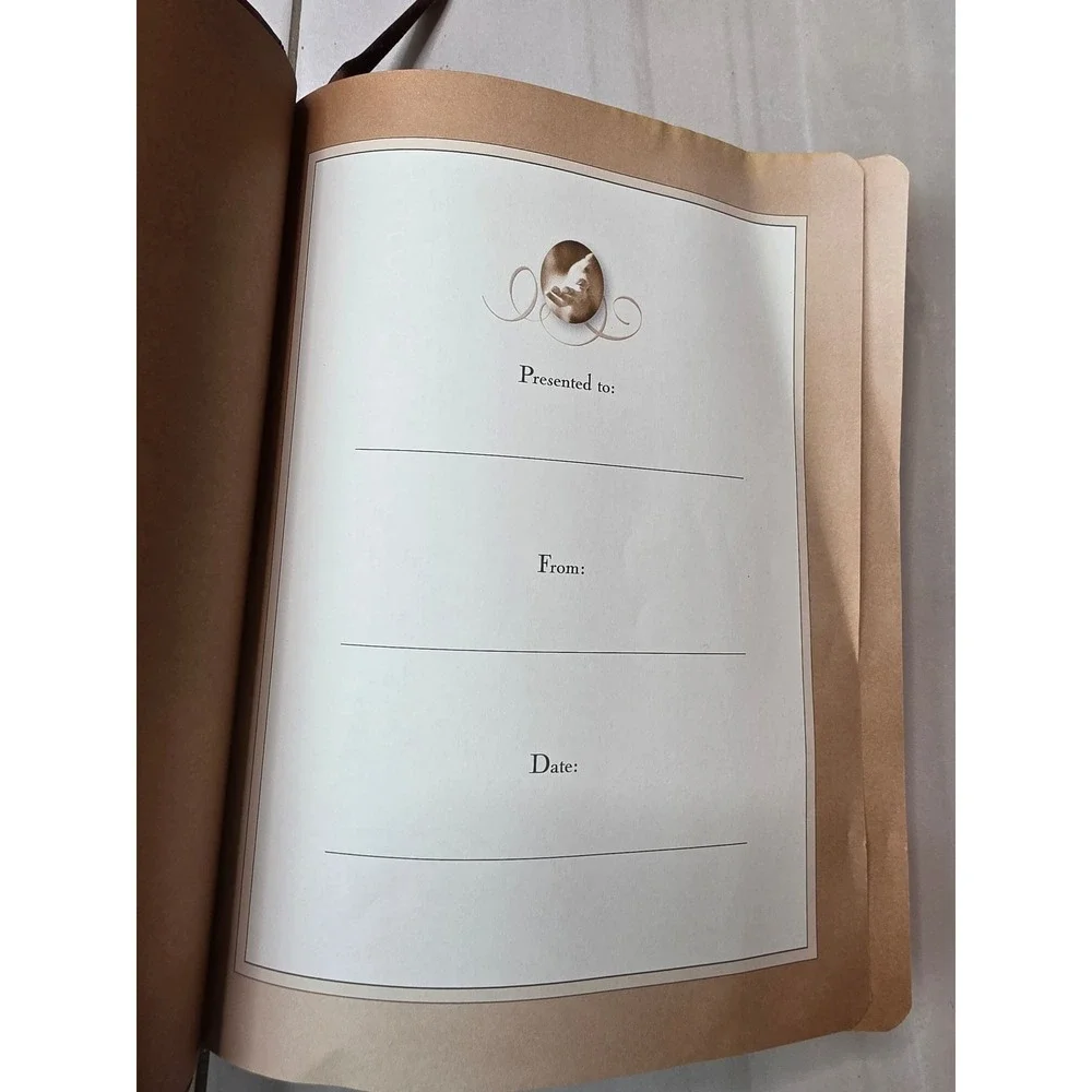 Jesus Calling 365 Day Devotional Sarah Young Brown‎ Faux Leather Deluxe Edition